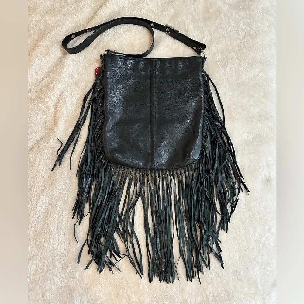 Krystal Simpson x Coach Limited Edition Fringe Leather Bag Boho Vintage - Picture 12 of 16